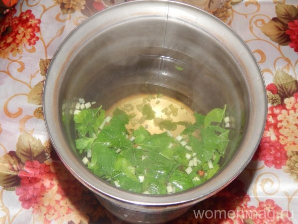 Витаминный согревающий травяной чай с имбирём