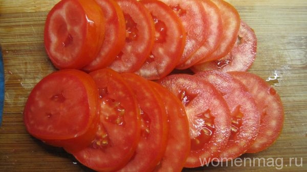 Баклажаны с помидорами и сыром легко и быстро