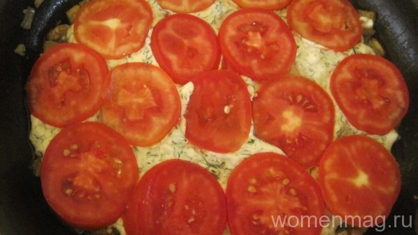 Баклажаны с помидорами и сыром легко и быстро