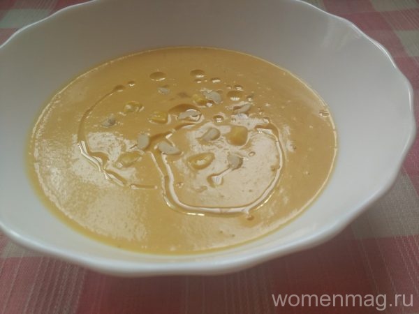 Крем-суп из тыквы со сливками Октябрь