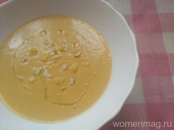 Крем-суп из тыквы со сливками Октябрь