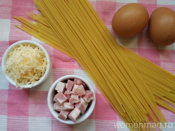 Настоящие спагетти карбонара