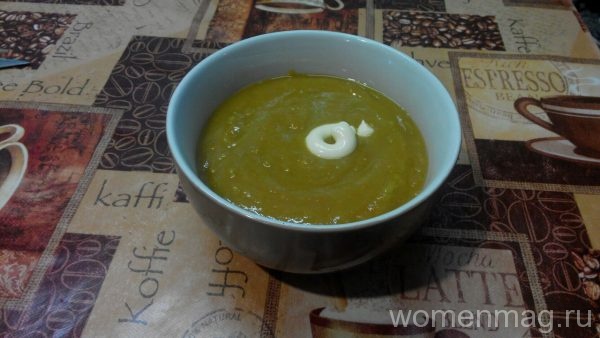 Овощной суп-пюре «Здоровье»