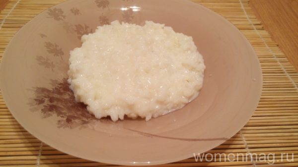 Рисовая каша в мультиварке на молоке
