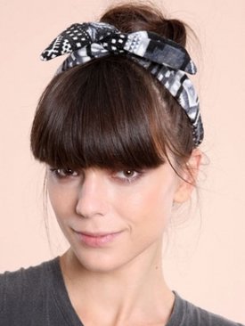 Модные аксессуары для волос 2012