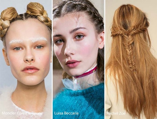 Варианты модных причёсок для зимы и осени 2016-2017