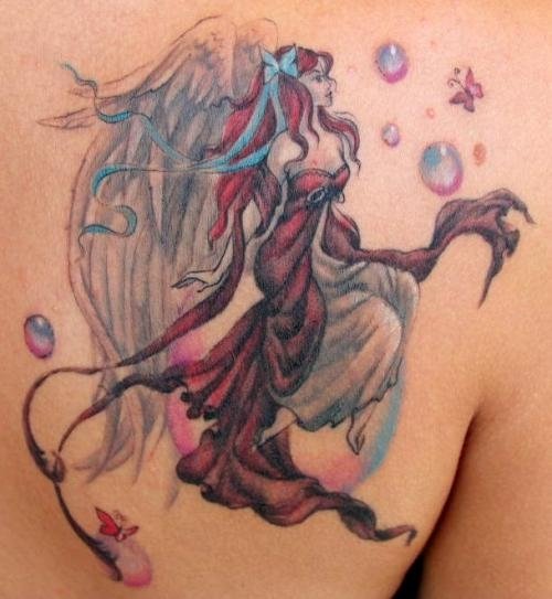 Модные татуировки со сказочными образами