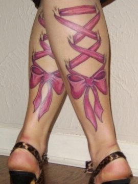 Татуировки с бантиками