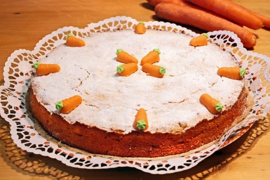 Морковный пирог