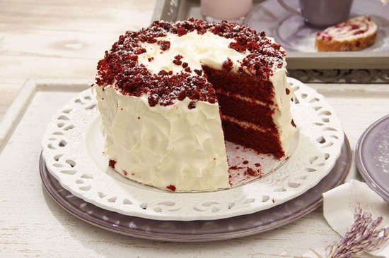 Красный бархатный торт
