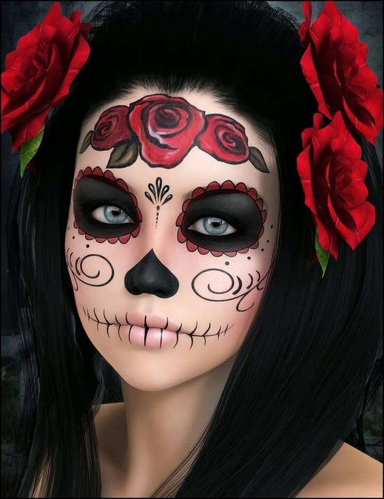 Самый модный макияж на Хэллоуин