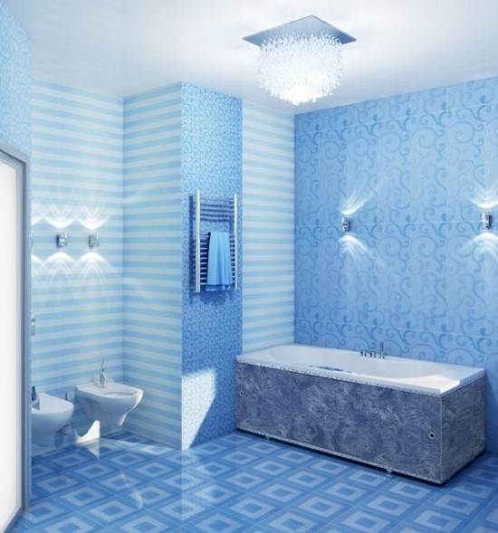 Отделка панелями ПВХ ванной комнаты