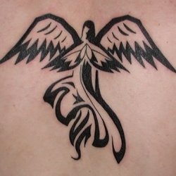 Татуировки с изображением ангелов