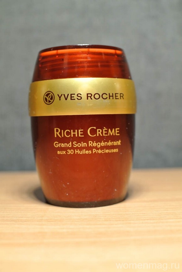 Благотворный Ночной крем от Морщин Riche Creme Yves Rocher