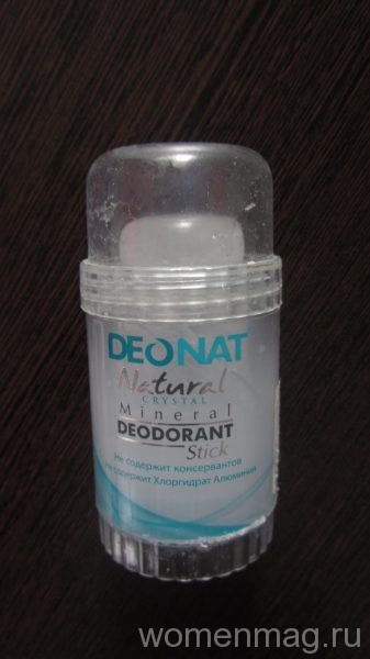 Дезодорант-кристалл DeoNat Natural crystal mineral deodorant Stick
