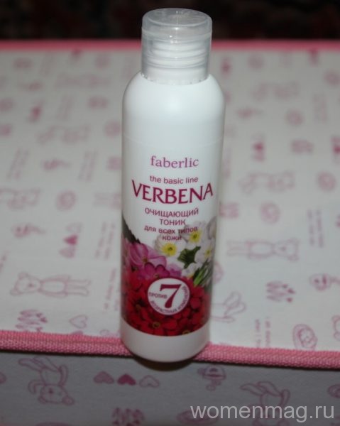 Очищающий тоник Verbena Faberlic