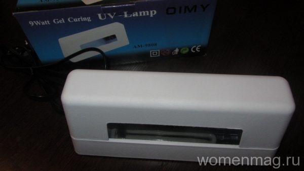 Ультрафиолетовая лампа для сушки гель-лака 9 ватт UV-Lamp OIMY AM 9808