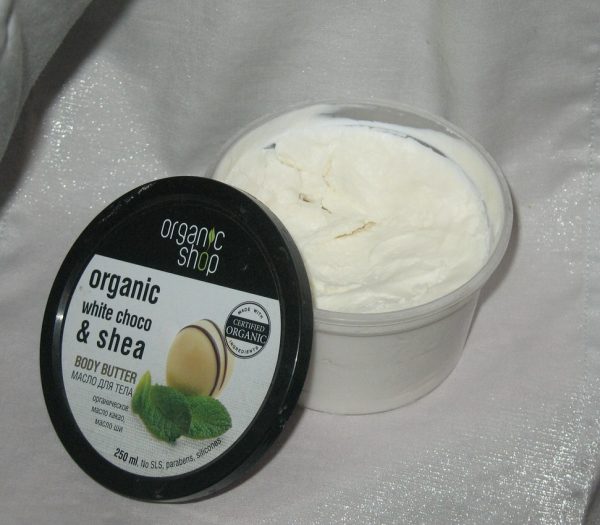 Масло для тела Белый шоколад Organic Shop