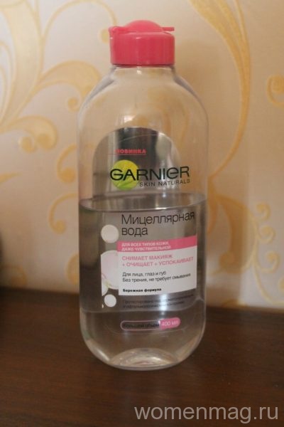 Мицеллярная вода Garnier для всех типов кожи
