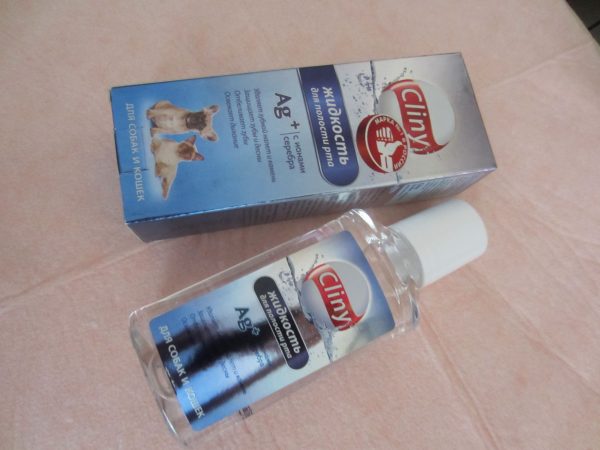 Жидкость для полости рта Cliny для кошек и собак