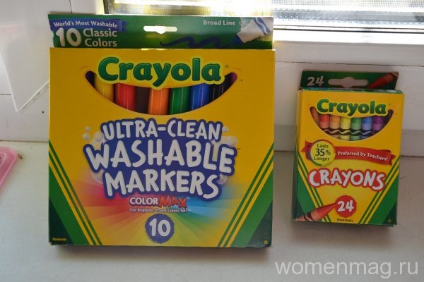Детские цветные мелки Crayola