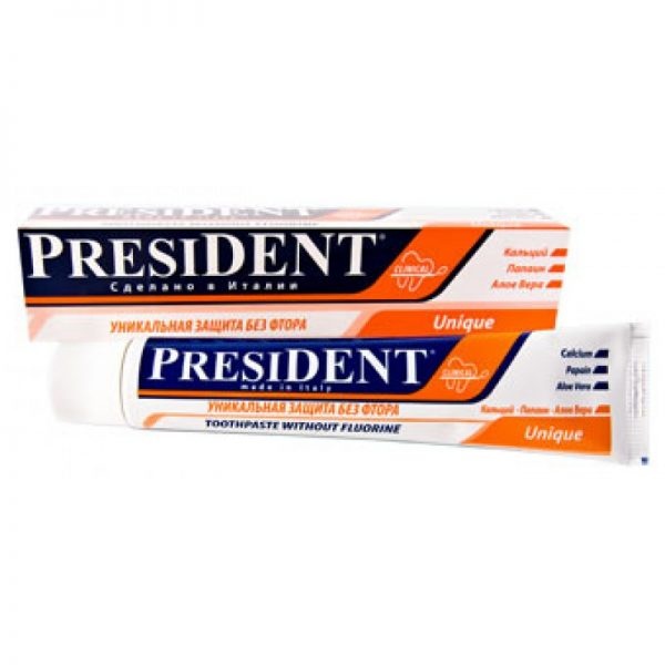 Зубная паста President Unique