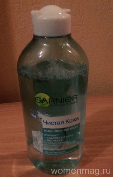 Мицеллярная вода Garnier Skin Naturals для чувствительной, комбинированной и жирной кожи