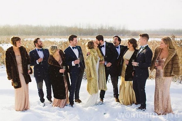 Зимняя свадьба