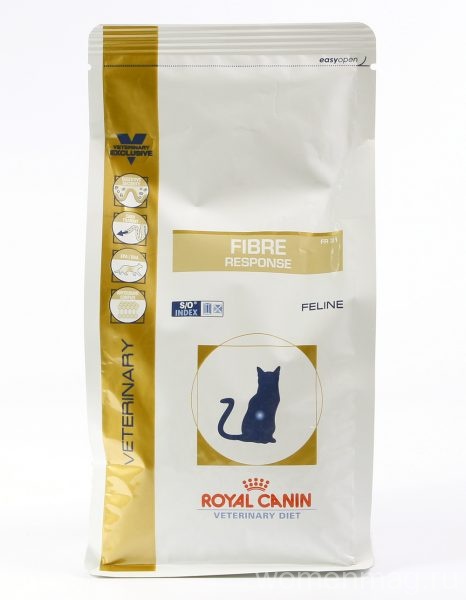 Диета Royal Canin Fibre Response FR31 для кошек