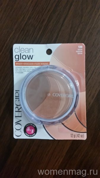 Трехцветные румяна Covergirl Clean Glow 3 оттенка