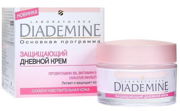 Защищающий крем для лица Diademine