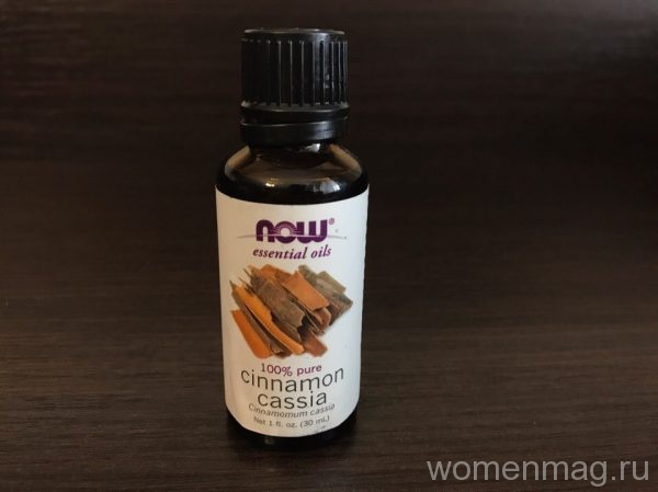 Эфирное масло корицы Now Foods Essential Oils Cinnamon Cassia