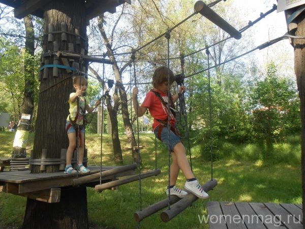 Веревочный парк «Лень в пень» в Донецке