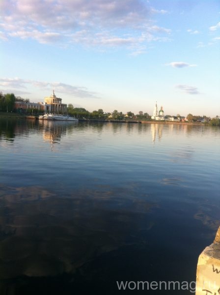 Тверь: Набережная реки Волга