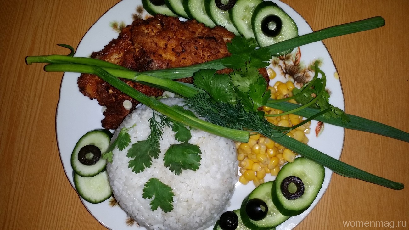 Куриные отбивные в кляре