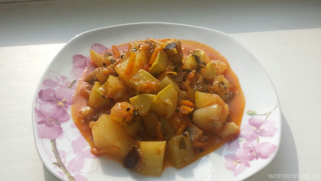 Овощное рагу на скорую руку