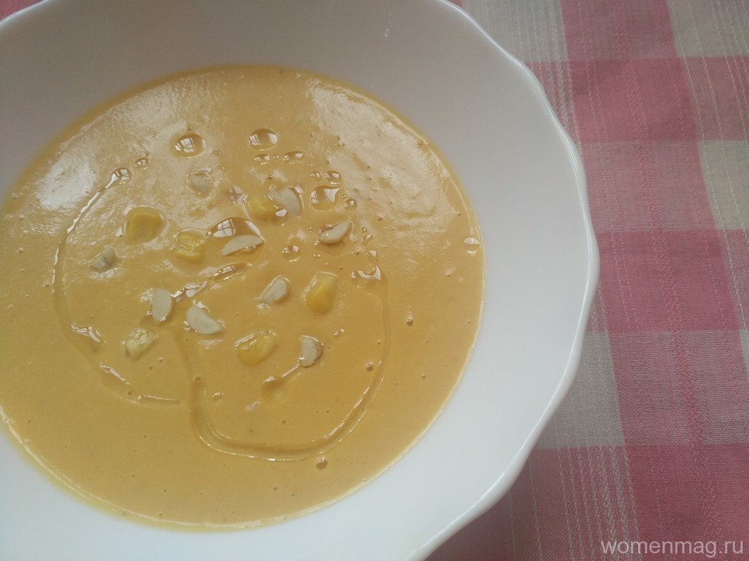 Крем-суп из тыквы со сливками «Октябрь»