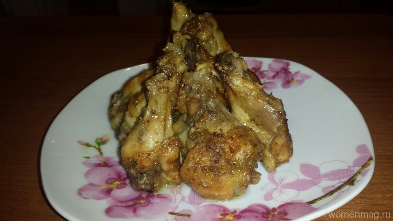 Куриные крылья с ароматной грузинской аджикой
