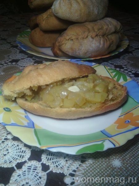 Татарские пирожки с картошкой какры