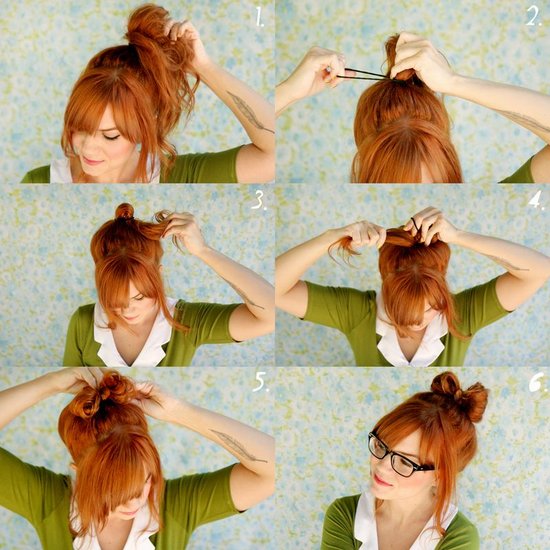 Как сделать прическу бантик из волос для девочки пошагово фото