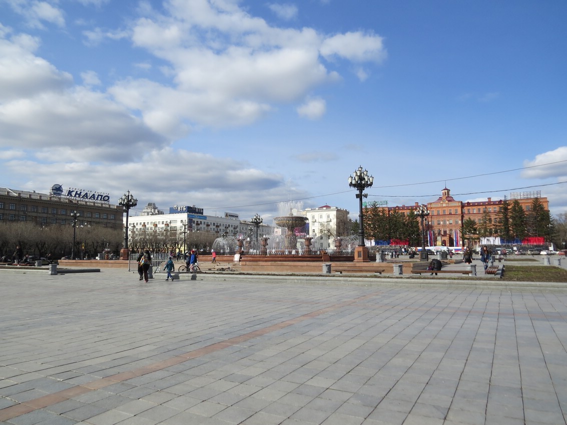 Фото хабаровск фото площадь ленина