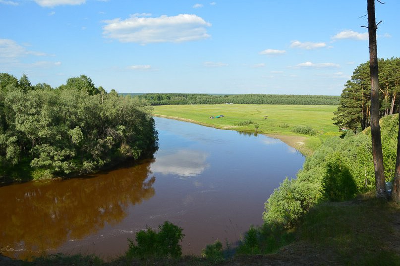 Деревня нива омская область