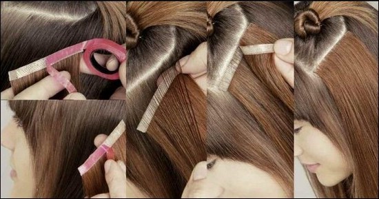Как можно устанавливать волосы