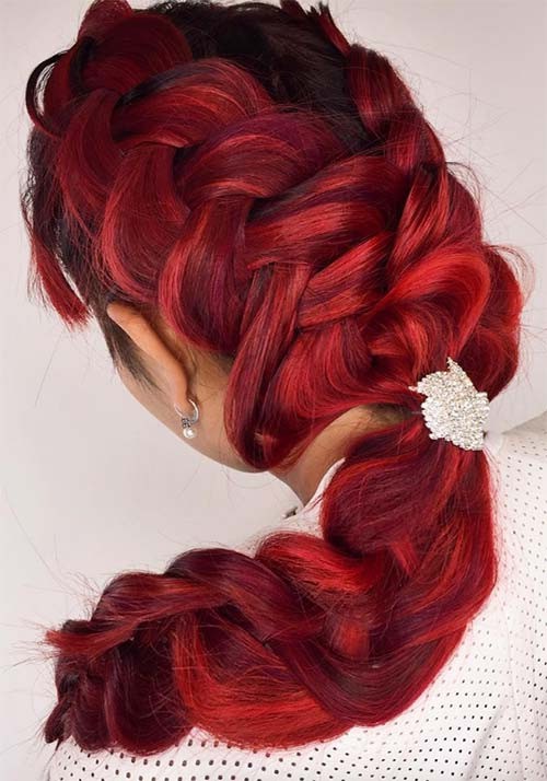 Red укладка для волос