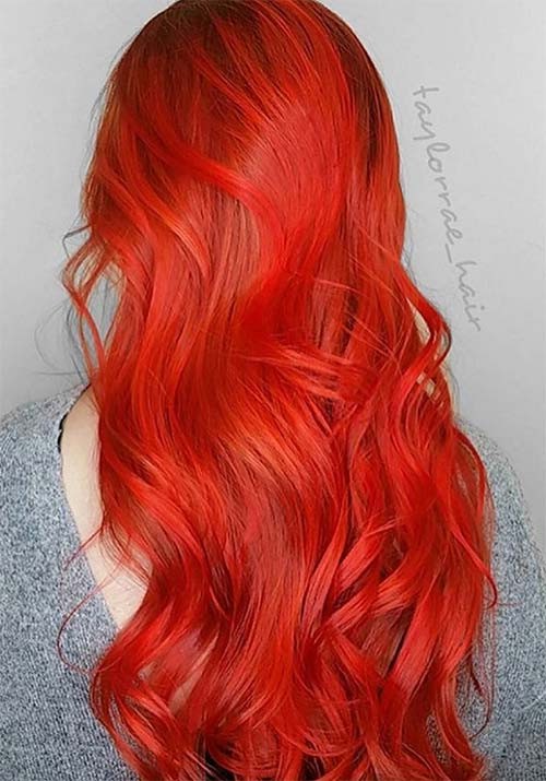 Красок для волос fire