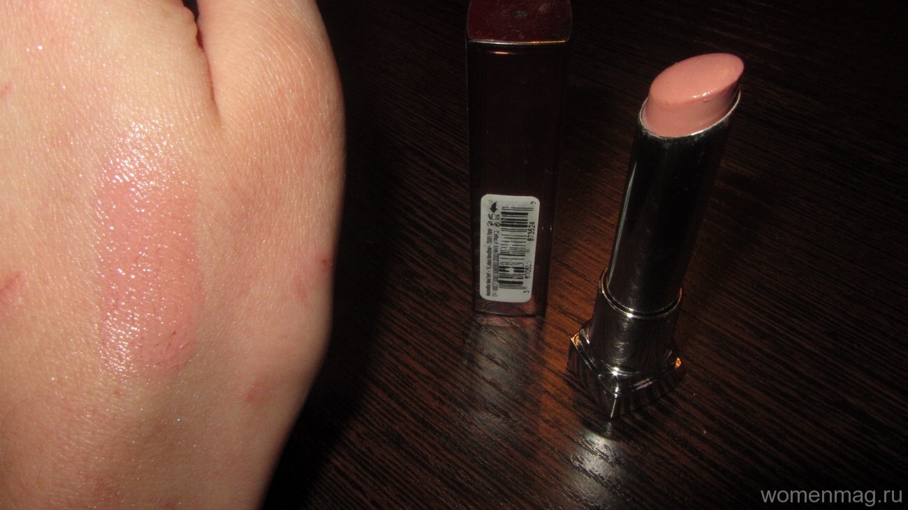 Губная помада Maybelline Color Whisper «Шёпот Цвета». Отзыв
