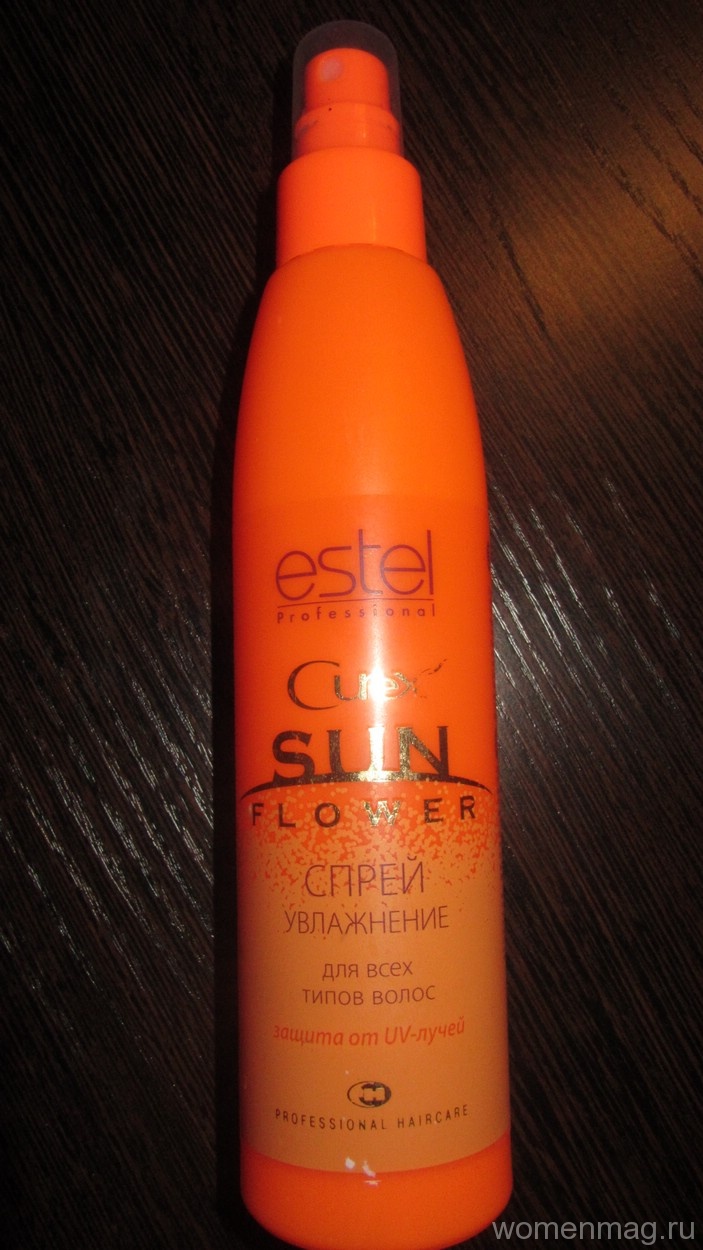 Спрей для волос Estel Professional Curex Sun Flower. Отзыв