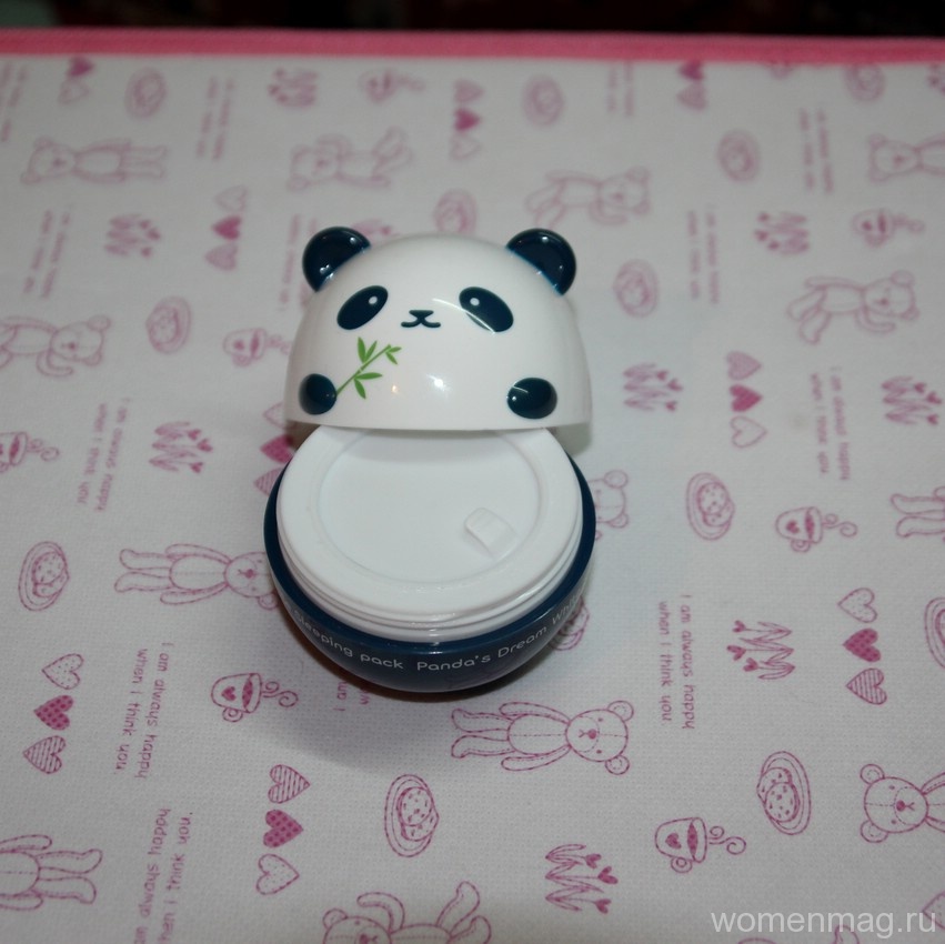 Отбеливающая маска White Sleeping pack Panda’s Dream от Tony Moly. Отзыв