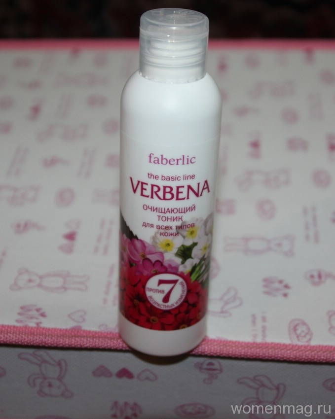 Очищающий тоник Verbena от Faberlic. Отзыв