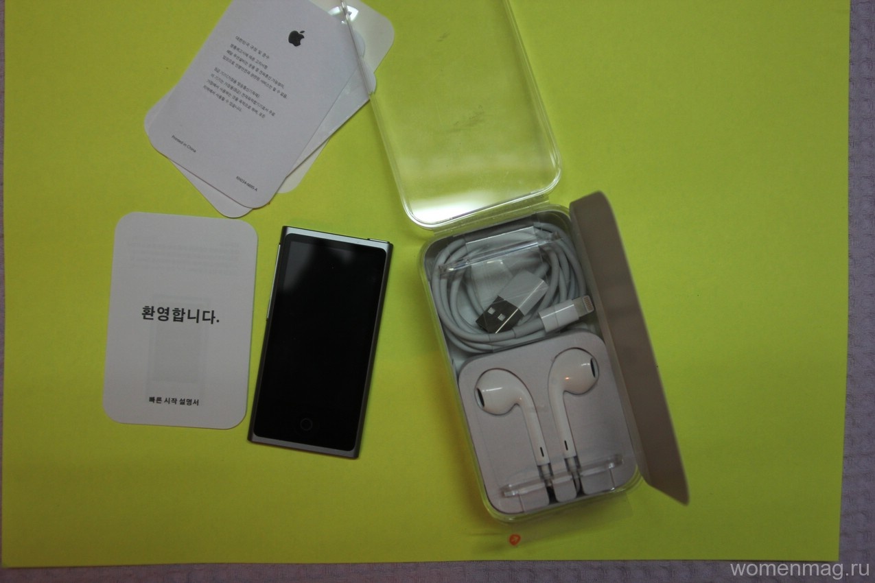 MP3-плеер Apple iPod Nano. Отзыв